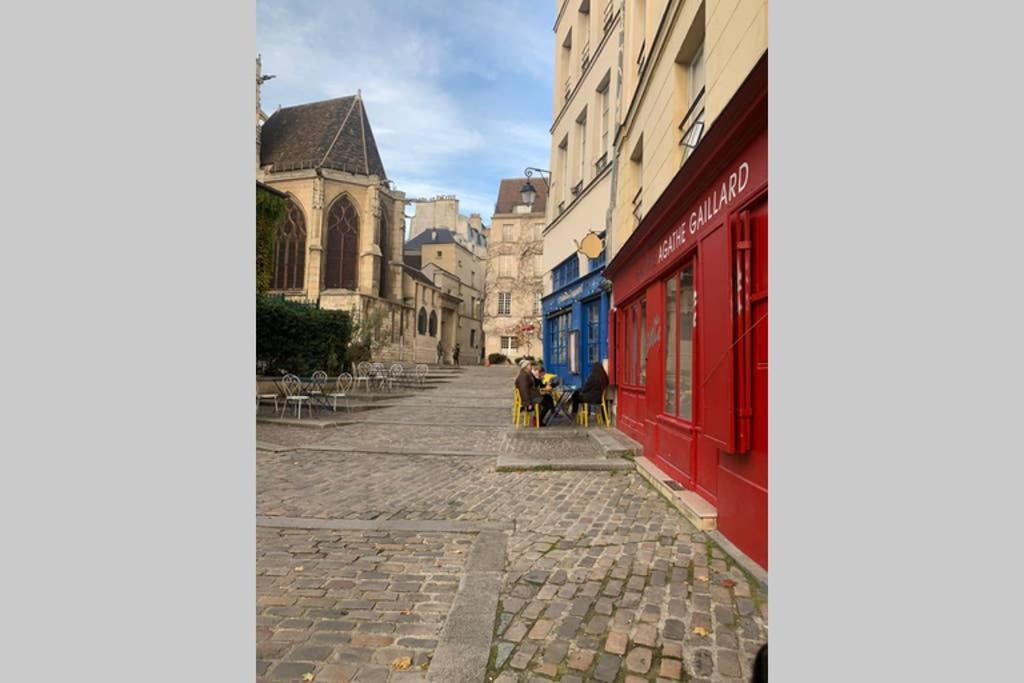 Appartement Charming Le Marais Retro à Paris Extérieur photo